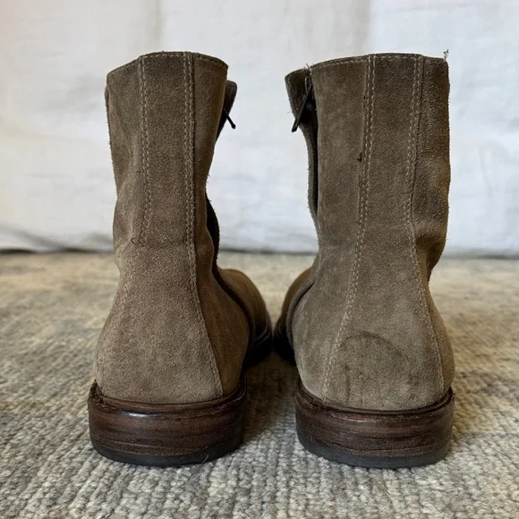 Frye Suede Boots with new authentic Frye soles display picture 3